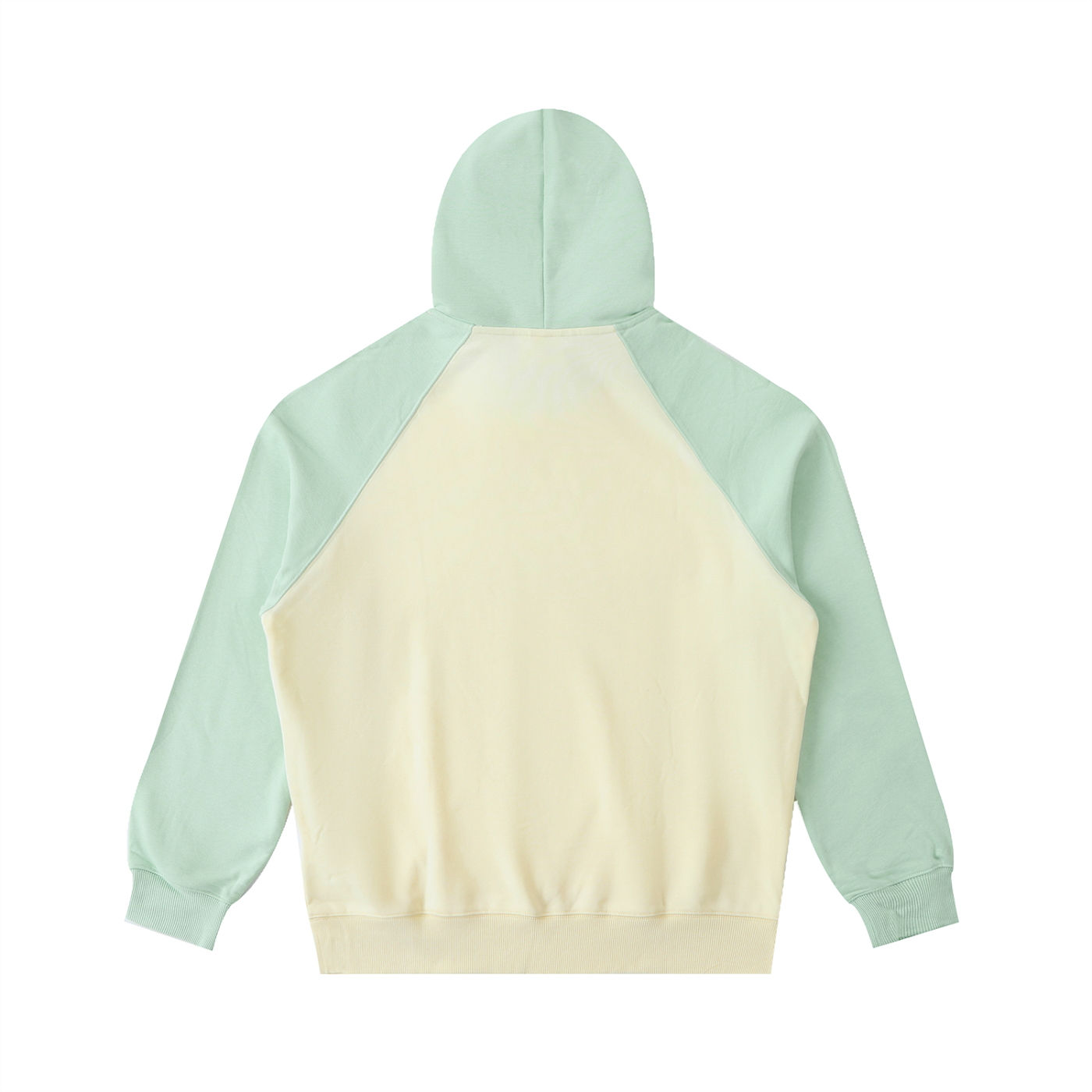 Color-Block Raglan Sleeve Hoodie