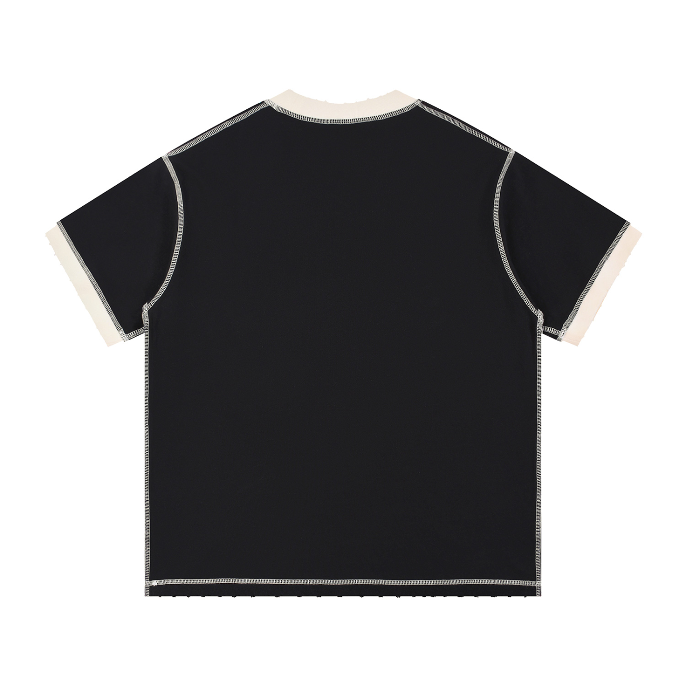 The Contrast-Stitch Heavyweight Tee