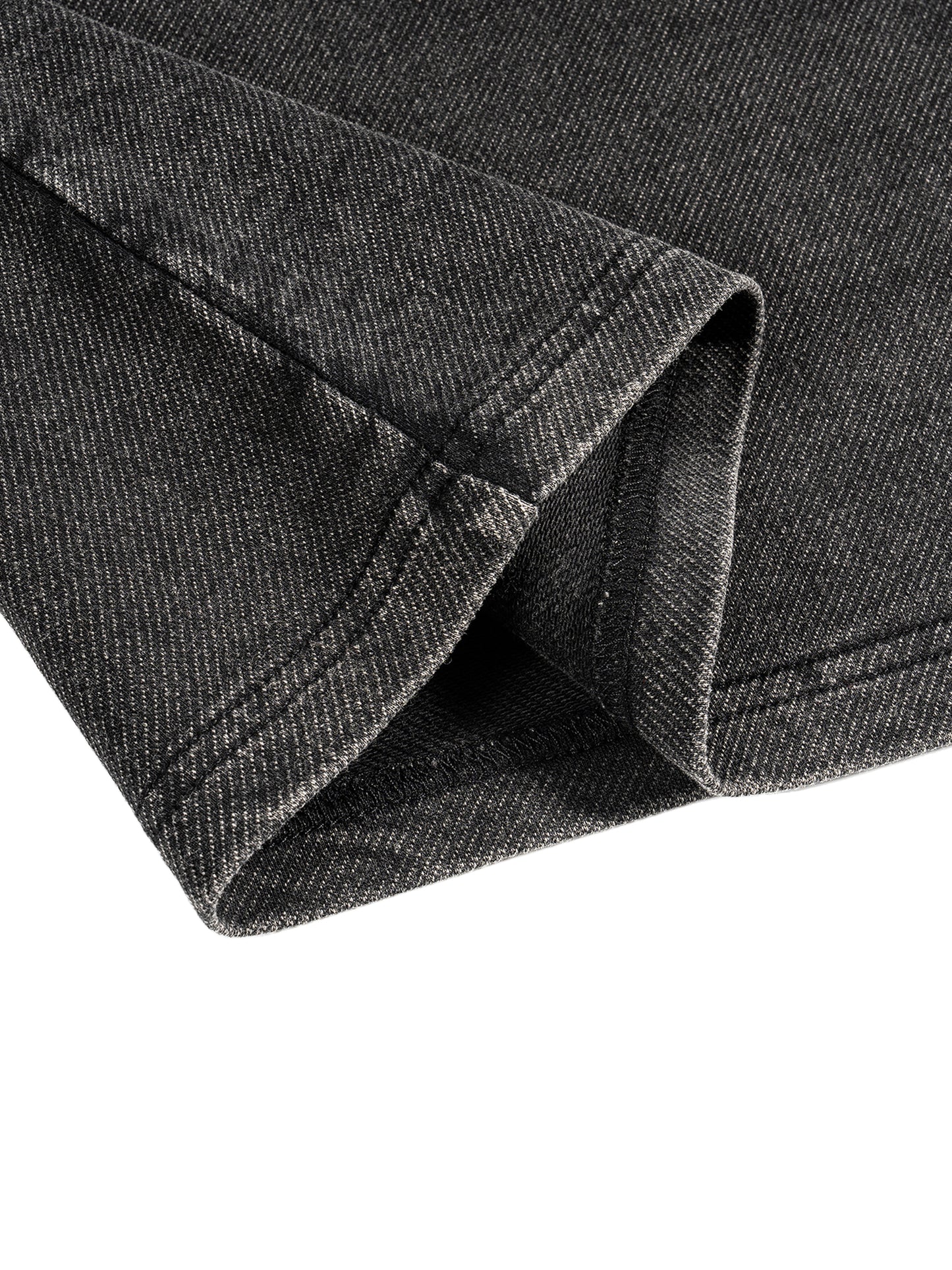 Snow Washed Hooded Boxy T-Shirt