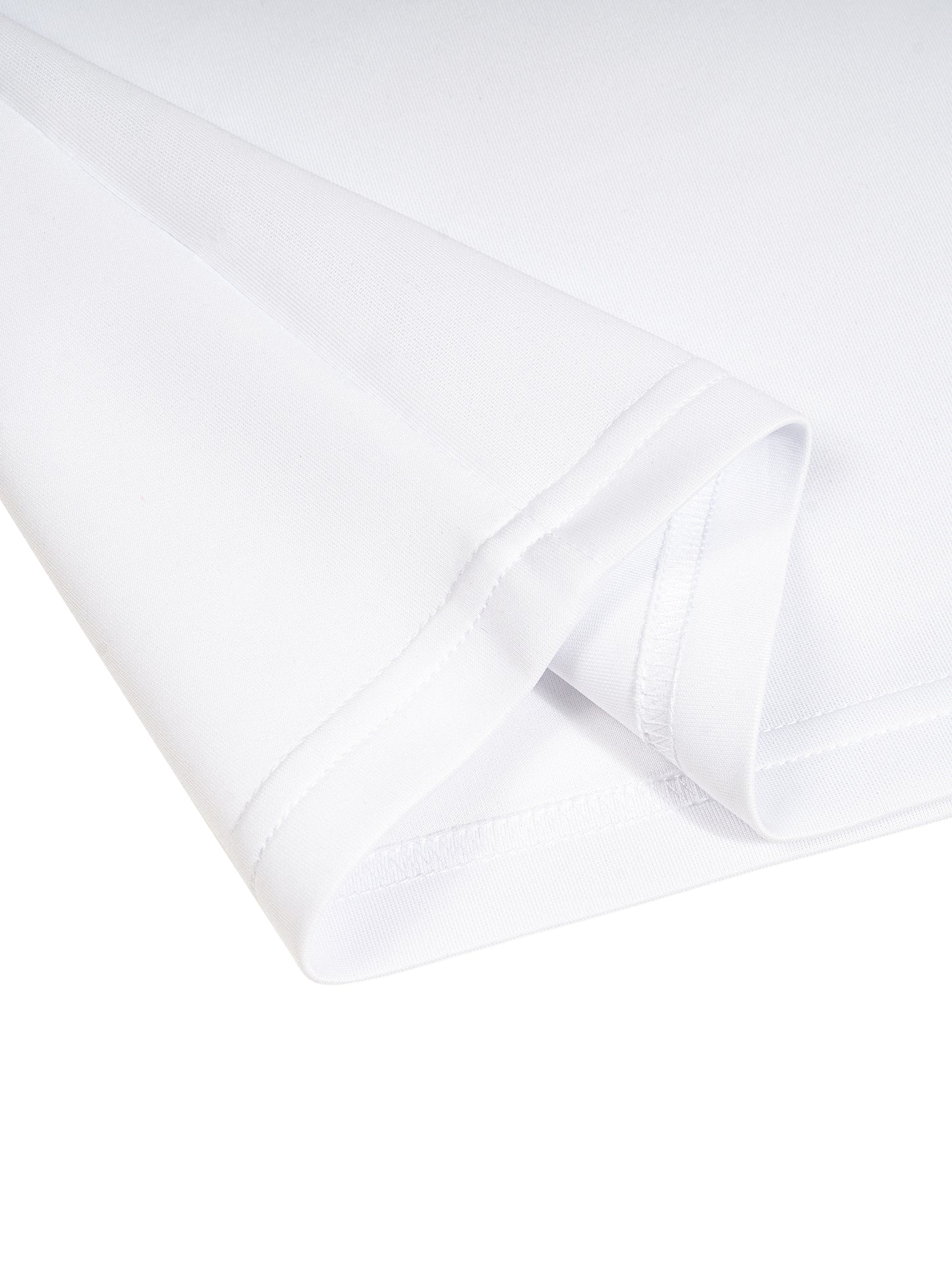 Contrast Lapel Collar Boxy T-Shirt