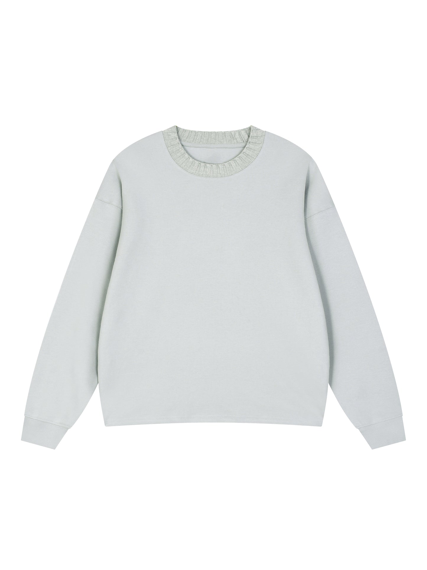 Knitted Round Neck Oversize Sweatshirt