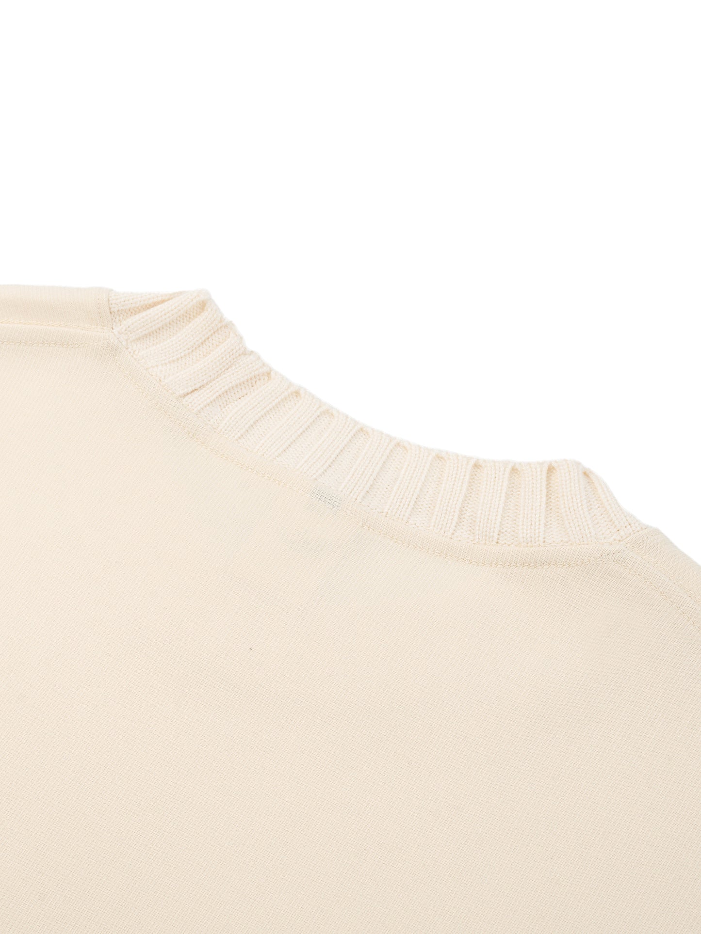 Knitted Round Neck Oversize Sweatshirt