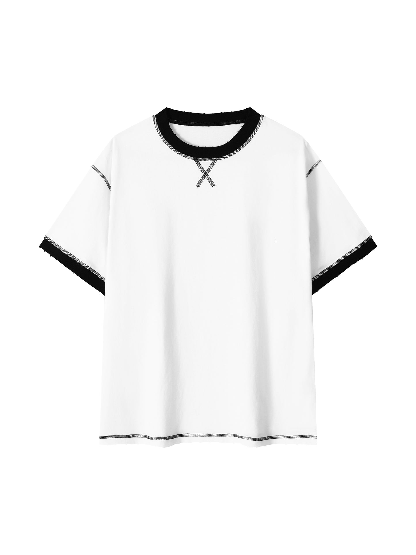 The Contrast-Stitch Heavyweight Tee